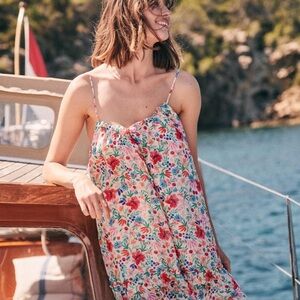 Sezane Sido Floral Mini Dress - Multicolor